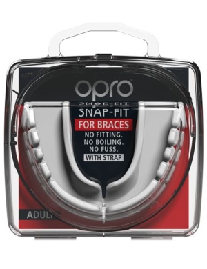 Opro Snap-Fit for Fixed Braces (11yrs - Adult) - White